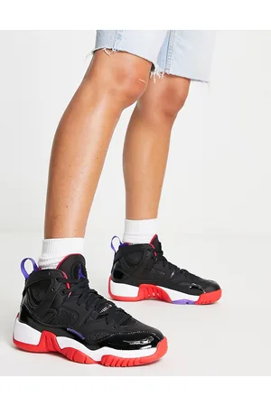 Jordan Jumpman Two Trey trainers in and true red