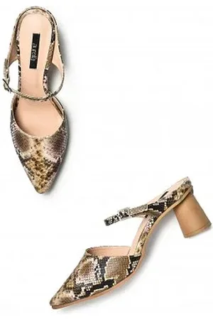 Shoe Dazzle | Shoes | Bcbgirls Leather Vintage Multicolor Snake Print  Platform Heels | Poshmark
