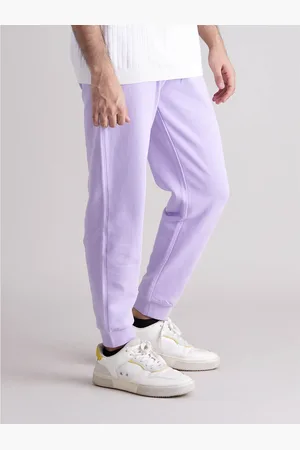 Indian Needle Men's Purple Linen Cotton Track Pants – Jompers
