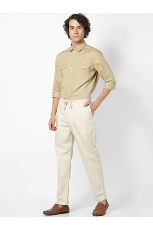 Celio Straight Fit Solid Regular Trousers (ROPOE)