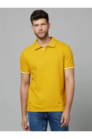 Celio Polo Collar Regular Fit Cotton T-shirt (SECORNTIP)