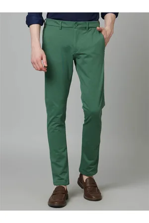 Kook N Keech Regular Fit Men Dark Green Trousers - Buy Kook N Keech Regular  Fit Men Dark Green Trousers Online at Best Prices in India | Flipkart.com
