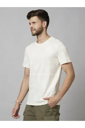 Celio Graphic Printed Short Sleeve Cotton T-Shirts (FENDANA)