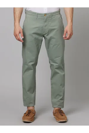 Men's green pants | boohoo US