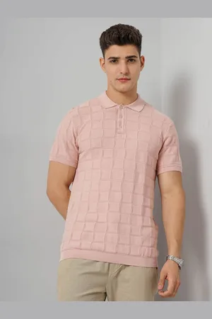 Celio Textured Cotton T-Shirt (FESQUARE)