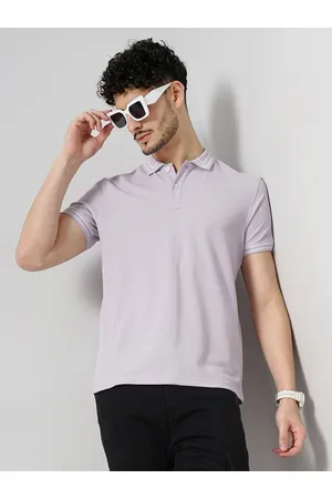 Celio Men Solid Regular Fit Cotton Fashion Polo Tshirt (GETEX)