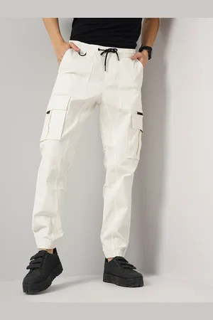 Buy Celio* men crop fit solid chino pants khaki Online | Brands For Less