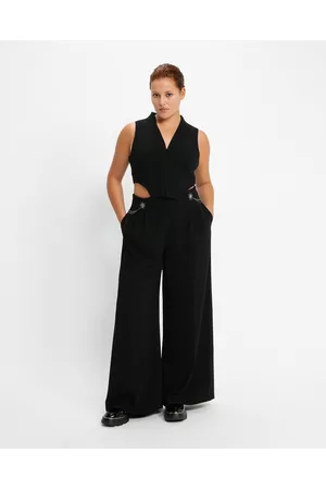 Cue Women Palazzos - Clustered Star Pant