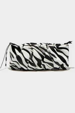 Cue Printed Scrunch Clutch