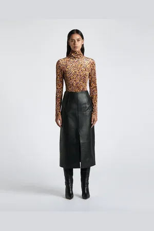 Buy Leather Skirt Online In India -  India