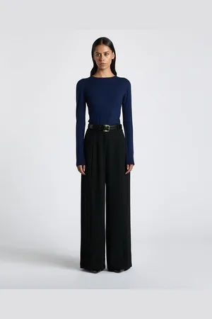 Cue Seam Detail Wide Leg Pant