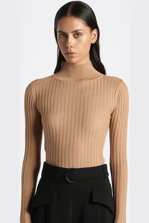 Cue Sheer Merino Wide Rib Knit