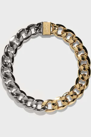 Cue Mixed Metal Chunky Chain Necklace