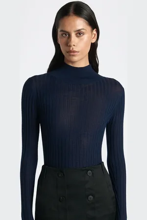 Cue Sheer Merino Wide Rib Knit