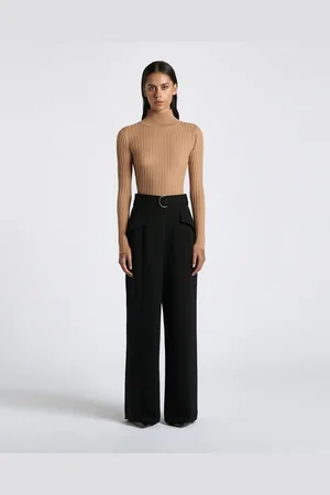 Cue Belted Wide Leg Pant
