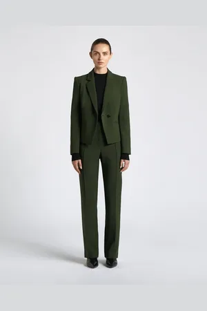 Cue Double Weave Cropped Jacket