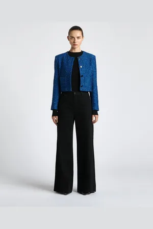 Cue Tweed Cropped Jacket