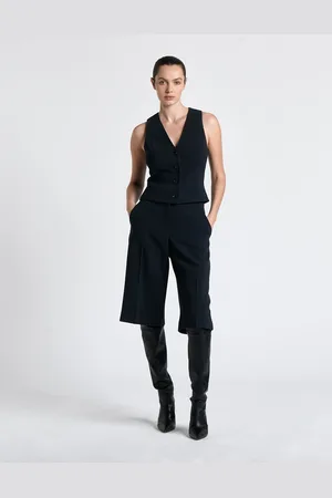 Cue Pinstripe Waistcoat