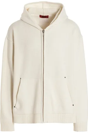 424 FAIRFAX Men Embroidery Hooded Cardigan, S| Luxury Sweaters & Knitwear for Men | Darveys