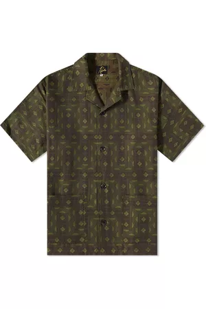 Pins & Needles Men Short sleeves - Men's Ethnic Jacquard Cabana Vacation Shirt in , Size | END. Clothing