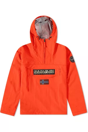 Orange cheap napapijri coat