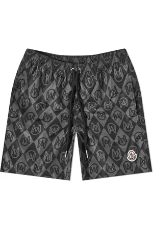 Mens black cheap moncler shorts