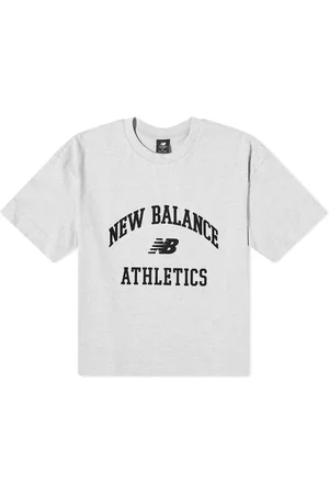 New Balance Men's Athletics Varsity Graphic T-Shirt - Grey (Size S)