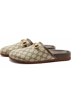 Gucci Men's Guccissima Pattern Leather Sandals