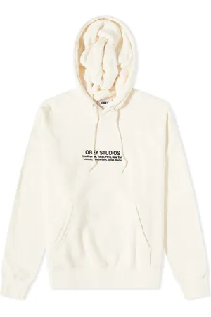 Obey Studios Off White Hoodie