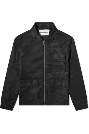 Han Kjobenhavn Gray Pleated Bomber Jacket