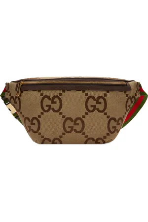 Gucci - Jumbo-gg Ripstop Belt Bag - Mens - Beige Brown