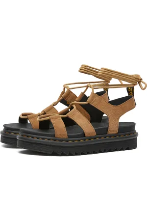 Dr martens tie online up sandals