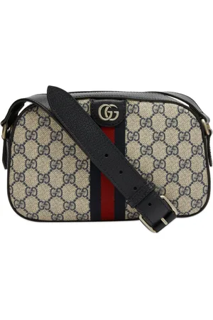 Gucci Gg Marmont Leahter Shoulder Bag In Red | ModeSens