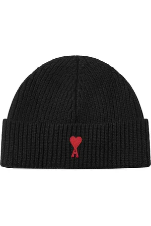 Ami AMI Red ADC Beanie in
