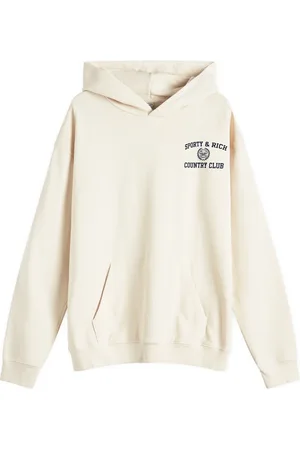 Sporty & Rich Varsity Crest Hoodie in