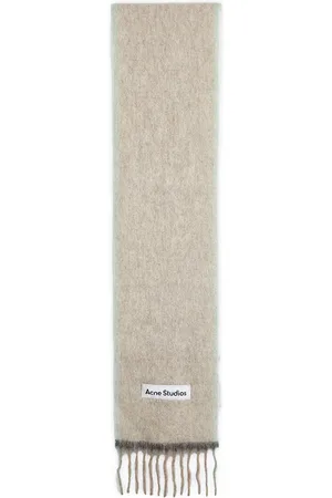 Acne Studios Vally Solid Logo Scarf in