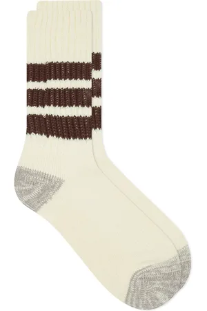 RoToTo Coarse Ribbed Old School Crew Sock in