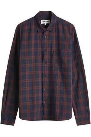 YMC END. x Curtis Shirt Shadow Plaid in