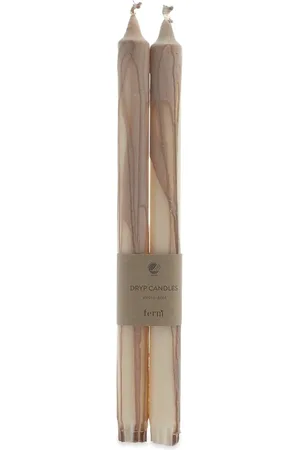 Ferm Living Dryp Candles - Set of 2 in