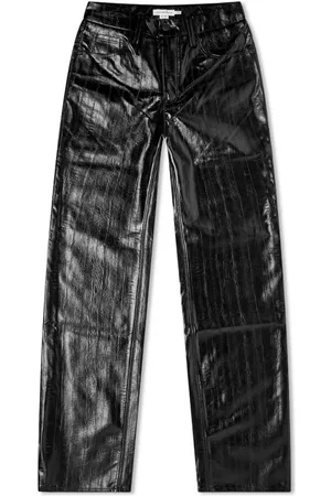 GOOD AMERICAN Good Icon Faux Leather Pant