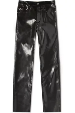 Kwaidan Editions Men Leather Trousers - Women's Leather Look Trouser in , Size | END. Clothing