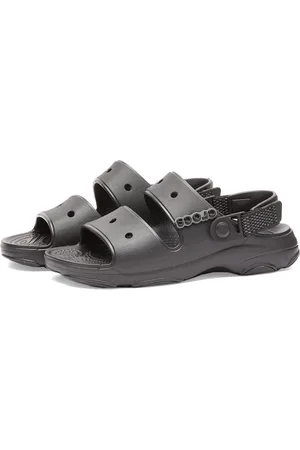 Crocs Unisex Classic Two-Strap Slide Sandals - Light Grey - Jacob Time Inc