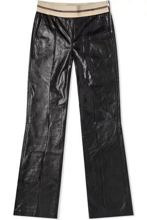 Helmut Lang Women's Leather Pull on Pant in , Size | END. Clothing