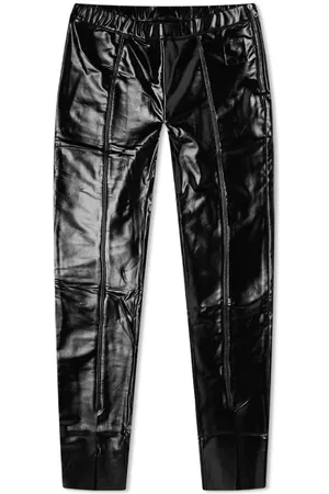 Rick Owens Front-slit Leggings - Black