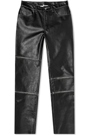 Maison Margiela Women's Panel Knee Leather Trouser in , Size | END. Clothing
