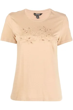 Ralph Lauren Katlin embroidered-detail T-shirt