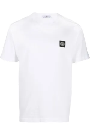 Stone Island Logo-patch short-sleeve T-shirt