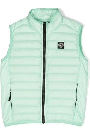 Stone Island Logo-patch padded gilet