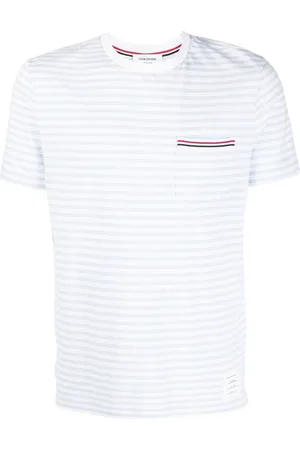 Thom Browne Stripe-print cotton shirt