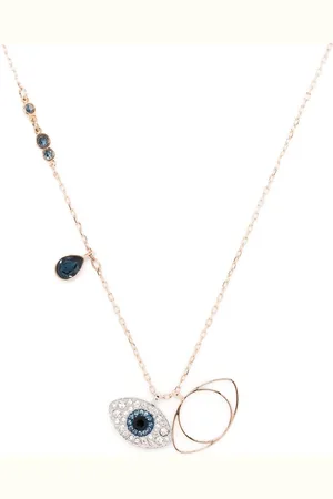 Swarovski Eye gemstone pendant necklace